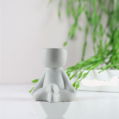 Jarrón Decorativo de Cerámica